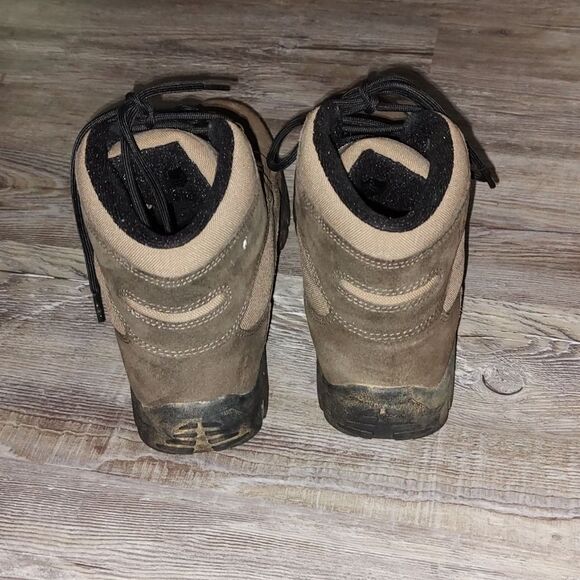 L.L. Bean men's brown hiking boots   Sz 9 - Picture 4 of 8